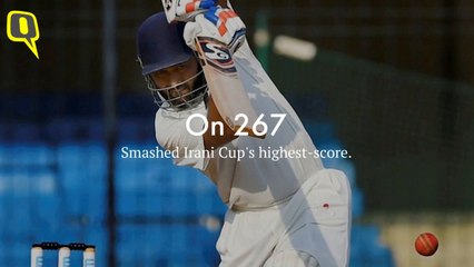 Irani Cup: Records Tumble As Wasim Jaffer Takes Vidarbha to 598/3