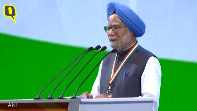 PM Modi Made Tall, Yet Unfulfilled Promises, Says Manmohan Singh at Congress Plenary Meet
