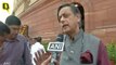 Govt Giving High Hopes Was Not Right: Shashi Tharoor