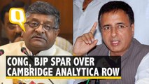 BJP, Cong Hurl Allegations As Cambridge Analytica Row Intensifies