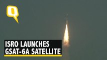 GSAT-6A Communication Satellite Successfully Launched by ISRO | The Quint