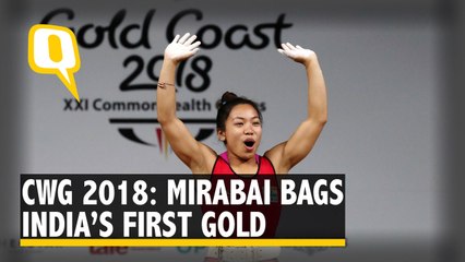 下载视频: CWG 2018: Mirabai Chanu Bags India's First Gold In A Record-Breaking Spree | The Quint