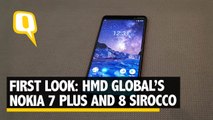 HMD Global's Nokia 7 Plus and Nokia 8 Sirocco - First Look