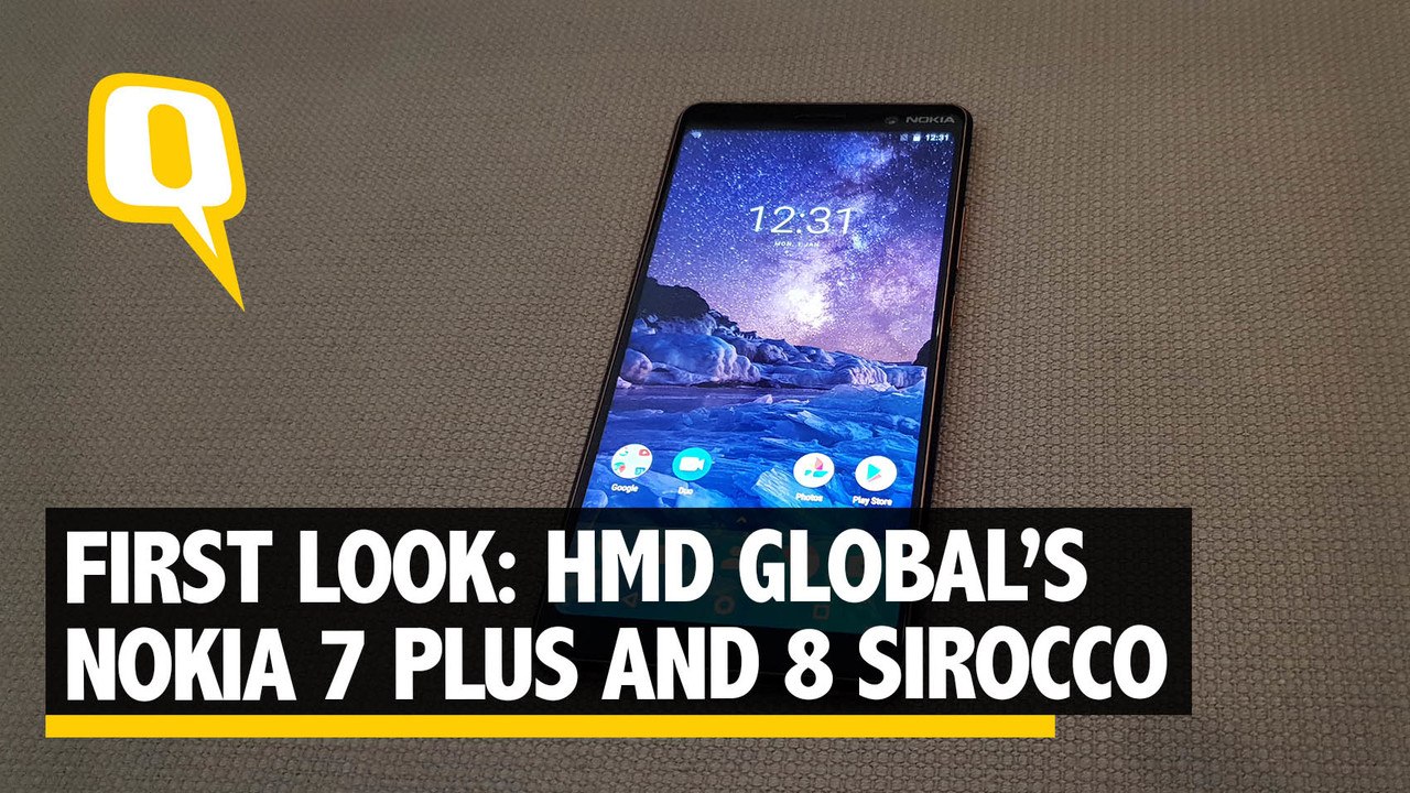 HMD Global's Nokia 7 Plus and Nokia 8 Sirocco - First Look