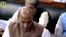 Home Minister Rajnath Singh Addresses Bharat Bandh in Parliament