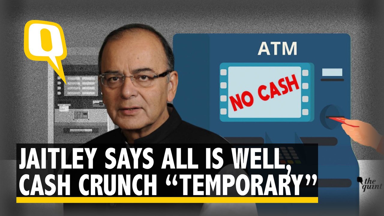 Cash Crunch at ATMs Across India: Jaitley Blames Unusual Spurt in Demand