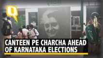 What Is the Election Charcha in Indira Canteens in Karnataka ?