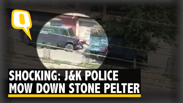 Youth Mowed Down by Security Forces Vehicle in Jammu & Kashmir