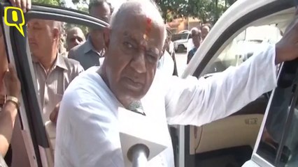 Download Video: H. D. Deve Gowda Casts His Vote In Karnataka's Hassan