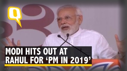 Modi Hits Out at Rahul for ‘PM in 2019’ Remark, Terms it Arrogance