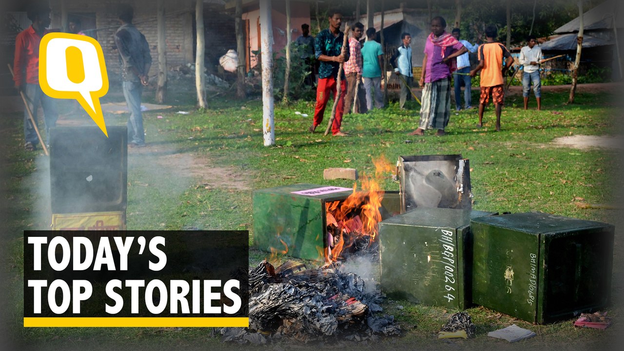 QWrap: Bengal Poll Violence; Karnataka Election Results Tomorrow