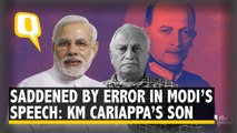 Saddened by Error in Modi’s Speech: Field Marshal Cariappa’s Son
