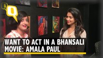 Amala Paul Wants to Act in a Sanjay Leela Bhansali Movie Someday