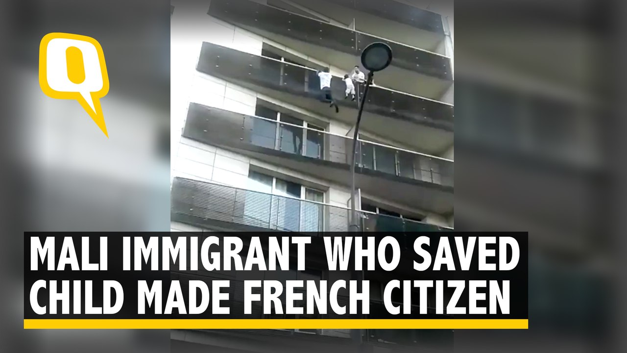 Mali Immigrant ‘Hero’ Who Rescued a Child Gets French Nationality