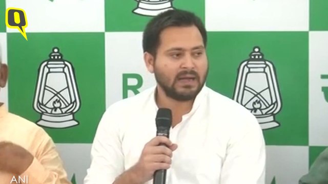 Bihar is avenging Nitish Kumar's U-turn says Tejashwi Yadav