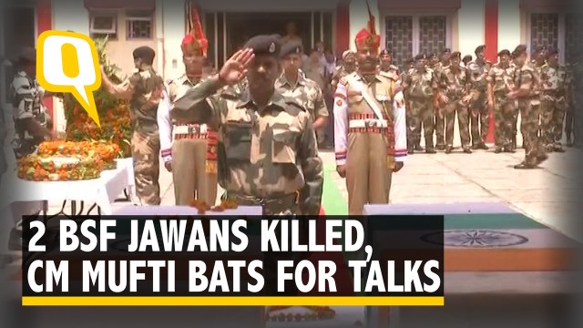 Two Jawans Martyred in Pak's Ceasefire Violation, CM Mufti Bats for Talks