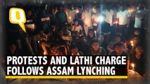 Assam Lynching: Police Lathi-Charge as Protests Turn Violent