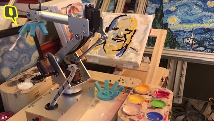 World’s Best Robot Artist - A ‘Masterpiece’ Of Technology