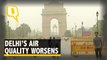 Delhi’s Air Quality ‘Beyond Severe’ Due to Dust Storm in Rajasthan