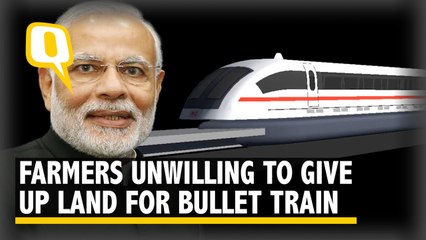 PM Modi’s Bullet Train yet to fire, instead draws farmers’ ire