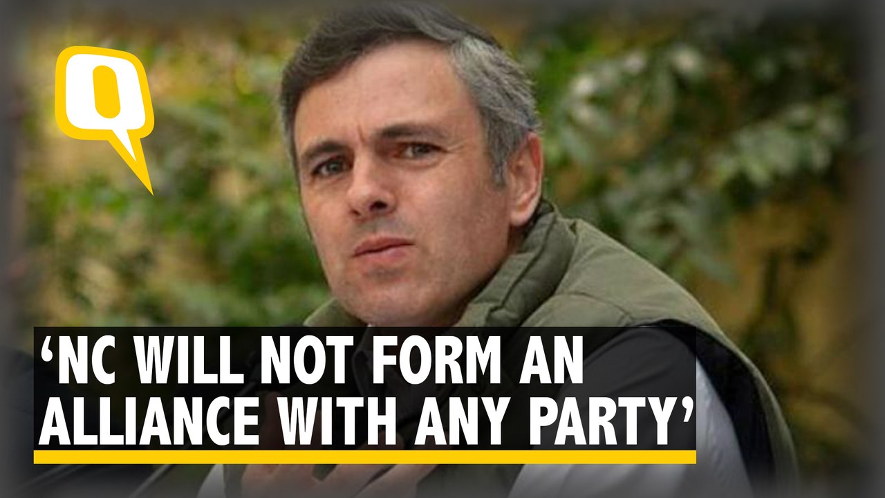 NC Will not Support PDP: Omar Abdullah on BJP-PDP Split