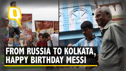 Messi’s 31st Birthday Celebrated With Fanfare in Russia and India