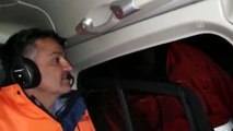 Tarım ve Orman Bakanı Pakdemirli'nin  helikopterle koordinasyon uçuşu