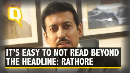 Download Video: Exclusive Interview with Union Minister Rajyavardhan Singh Rathore