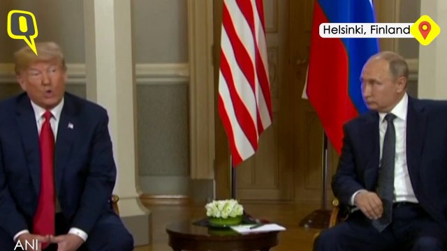 Donald Trump And Vladimir Putin Start Helsinki Summit | The Quint