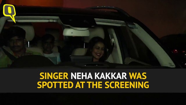 Celebs Arrive At Special Screening Of 'Dhadak'