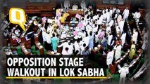 Opposition Stage Walkout in LS Over Lynching Issue
