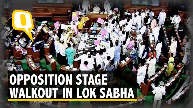 Opposition Stage Walkout in LS Over Lynching Issue