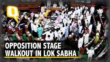 Opposition Stage Walkout in LS Over Lynching Issue