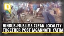 #GoodNews: Hindus and Muslims Unite To Clean Up After Bahuda Yatra