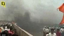 Maratha Quota Bandh: Bus Burnt in Aurangabad as Protests Turn Violent