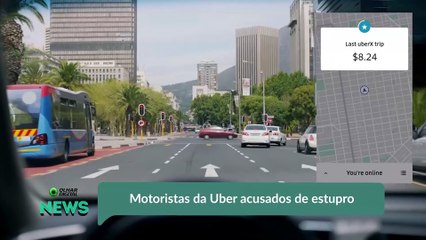 Motoristas da Uber acusados de estupro