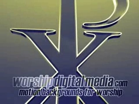 Christian Worship digital animation background loops