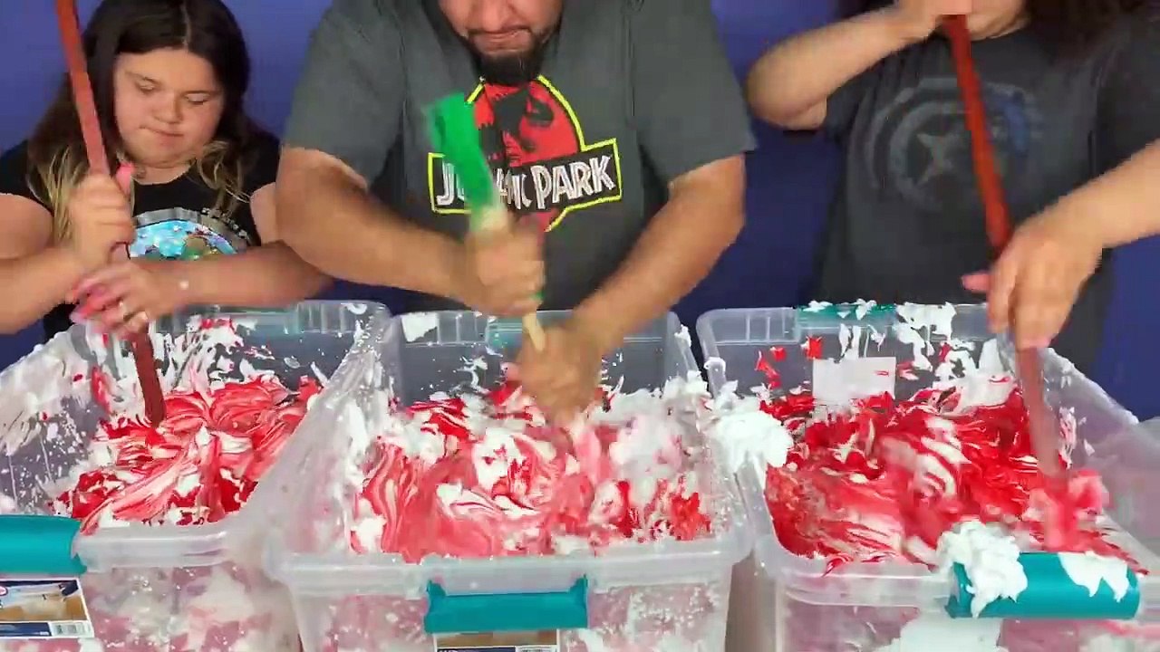 DIY GIANT EXTREME FLUFFY BUBBLEGUM SLIME - EXTREMELY FLUFFY SLIME