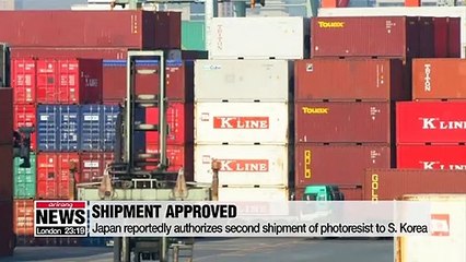 Japan reportedly authorizes second shipment of photoresist to S. Korea