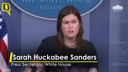 White House Press Secretary Sarah Sanders  on India's Republic Day Invite to Donald Trump