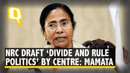 Centre Playing ‘Divide & Rule’ Politics: Mamata on NRC Draft