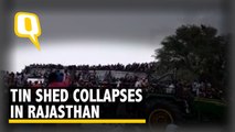 Tin shed collapses during tractor competition in Sriganganagar, Rajasthan