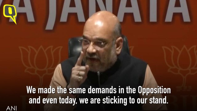 People Left Out of Assam NRC Are Intruders: Amit Shah | The Quint