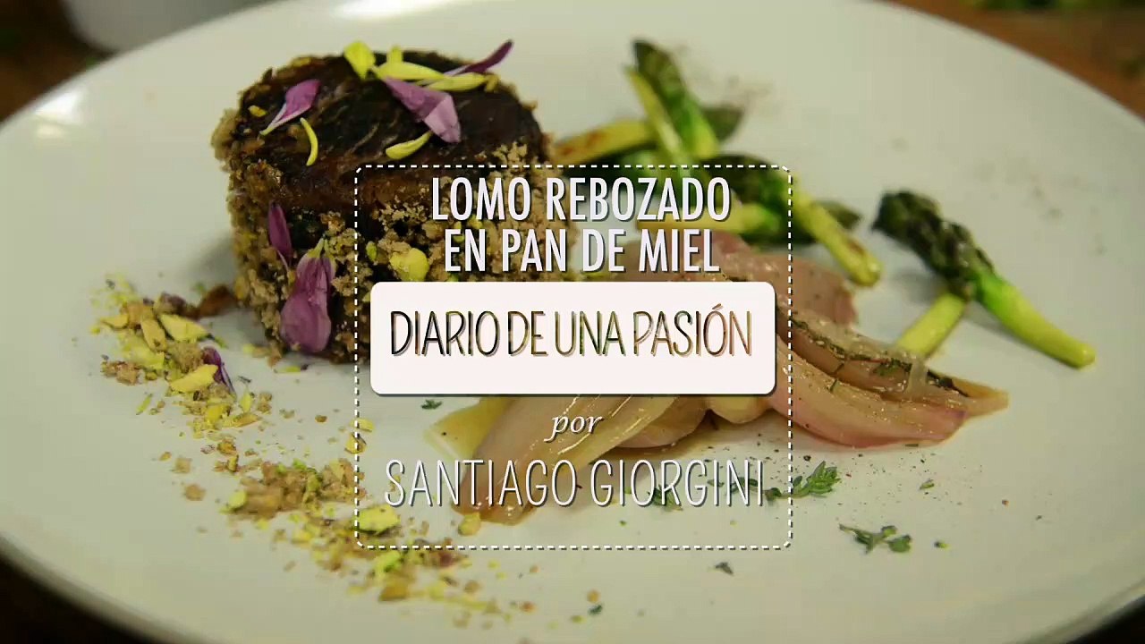 Lomo rebozado en pan de miel de la película "Diarios de una pasión", por Santiago Giorgini