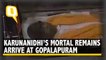 Karunanidhi's Mortal Remains Arrive At His Residence in Gopalapuram | The Quint