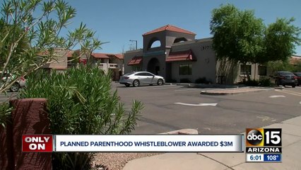 Planned parenthood whistleblower awarded $3 million