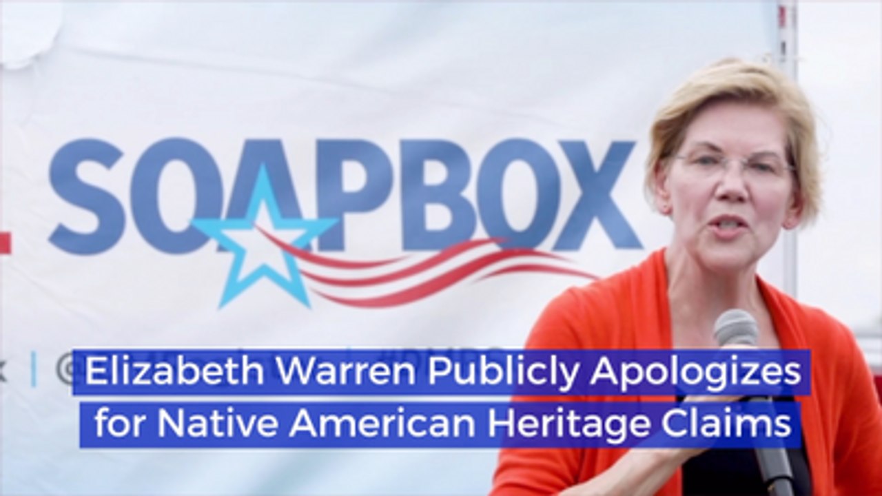 Elizabeth Warren Is Very Sorry