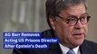 AG Barr Fires US Prisons Director Because Of Jeffrey Epstein