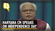 Haryana CM Manohar Lal Khattar's Speech on Independence Day