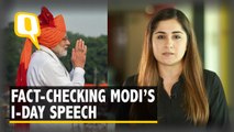 Modi’s I-Day Address: A Fact-Check and What He Missed Out